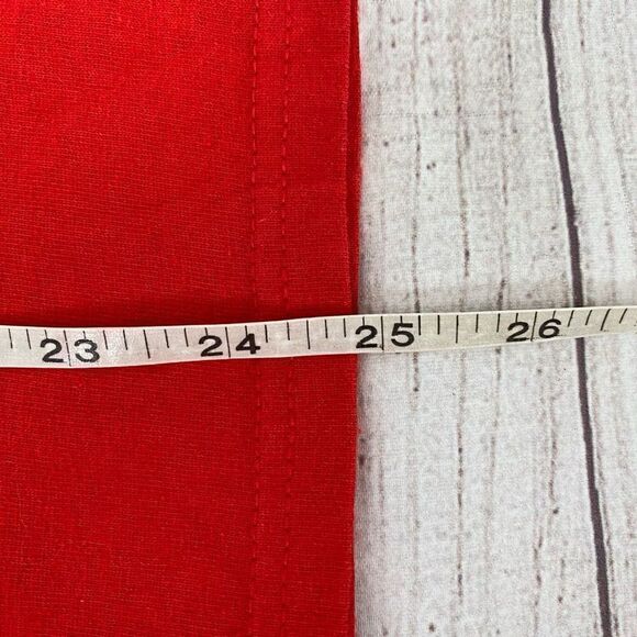 Ohio state buckeyes women L 100% cotton Crewneck shortsleeve tshirt red - Picture 7 of 9